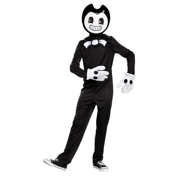 New Boys BENDY HALLOWEEN COSTUME Size Lg 10/12 Rare Free Shipping - Picture 1 of 2